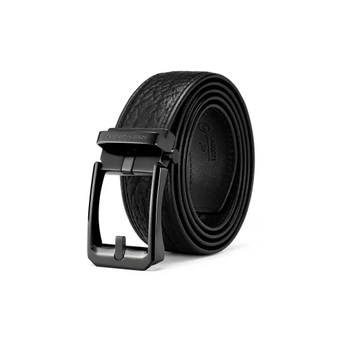 Roberta Di Camerino Ремни из коровьей кожи Мужской Черный 3,45CM