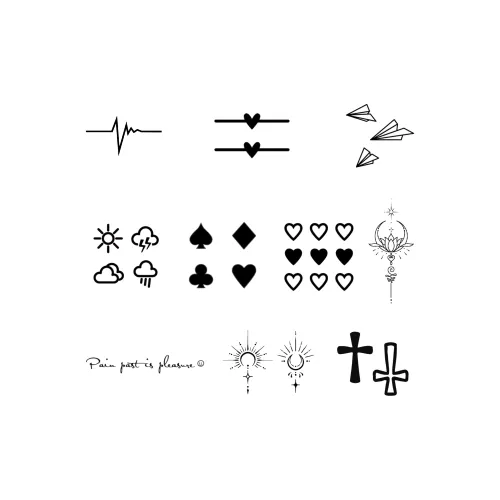 ZAIBIAN Травяной Водонепроницаемый Длинный Долговременные Временные Татуировки