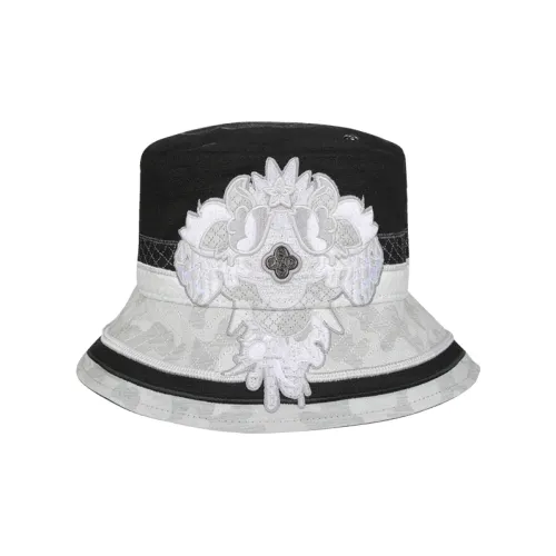 SWOFCARE Коттоновые Панамы Унисекс Черный Белый