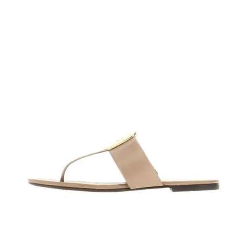 TORY BURCH Шлепанцы Женские Коричневый