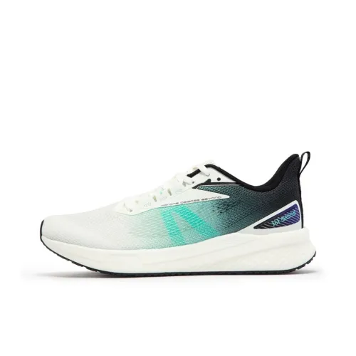 361° Амортизация противоскользящий легкий низкий топ повседневная беговая обувь для мужчин белый зеленый