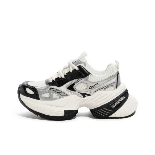 OPOA Casual Низкий Топ Белый Черный Унисекс