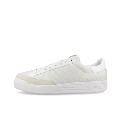 Adidas Originals Rod Laver Slip Resistant Abrasion Resistant Low Top Скейтборд Кроссовки Унисекс Белый