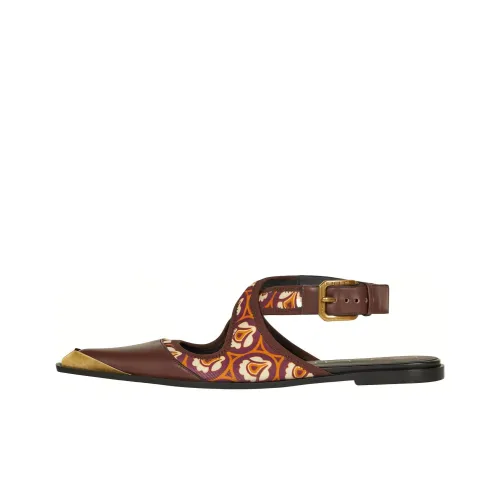 ETRO Женские повседневные туфли, бургундский цвет, женские