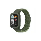 Часы Ткани вязаные Ремешок, Армейский зеленый