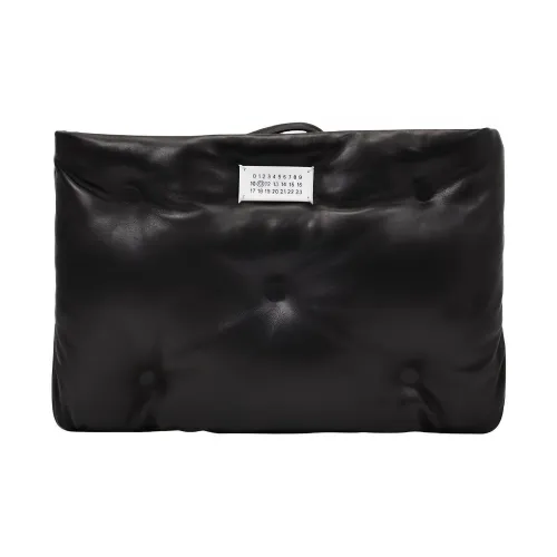 Maison Margiela Glam Slam Кожа Облачная Сумка Клатч Стандартный Женский Черный