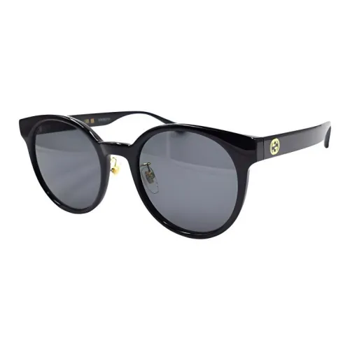 GUCCI Пластиковая оправа Круглые Солнцезащитные очки Женские