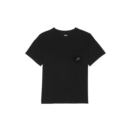 Victoria's Secret Розовый Хлопок Sleep Tee Чисто Черный Bling Pajama Топ Женские Черный