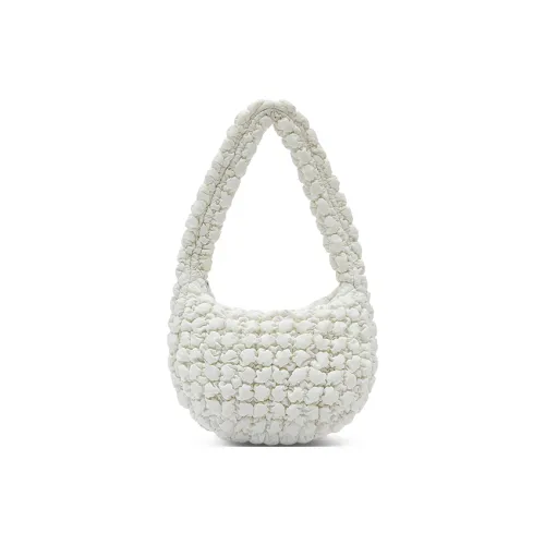 Soullight Водонепроницаемая Техническая Ткань Подмышечный Тоут Сумка на Плечо Женская Белая