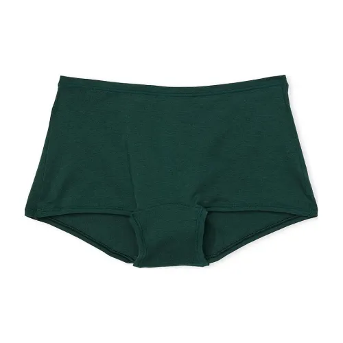 Victoria's Secret Розовый хлопок Boyshort трусы Deep Forest Butt Hit нижнее белье Женское 1 упаковка Темный лес