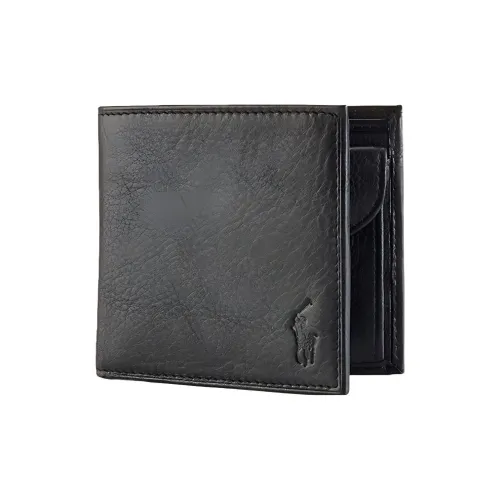 Polo Ralph Lauren GRAIN LEATHER Кошелек Мужской Черный