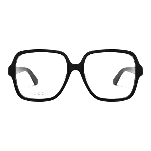 GUCCI Нерегулярная форма оправы для очков Унисекс