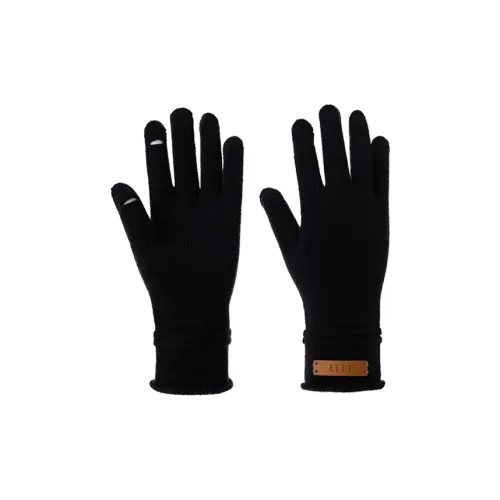 ELLE 100% овечья шерсть вязаные перчатки женские