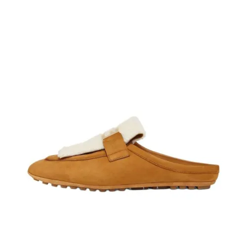 FENDI Baguette Домашние тапочки Женские Коричневый