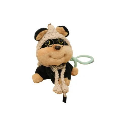 LVXIANZI Colorful Rope Одежда Пчелка Dog Collection Брелок Рюкзак Украшение Кукла Плюшевый Подвеска 13 см Высота