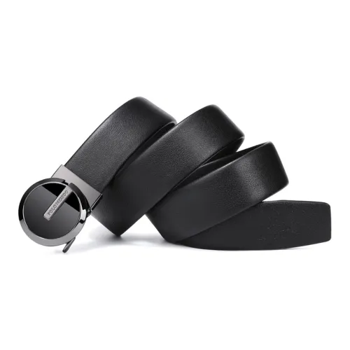 POLOMEISDO Ремень из натуральной коровьей кожи мужской для молодежи ширина 3,5 см