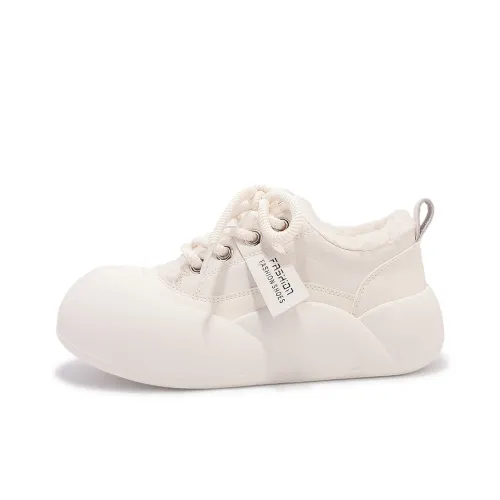 Shen Linsen Амортизаторы Shock Slip-resistant Abrasion-resistant Низкий Топ Повседневная обувь Женская Бежевая