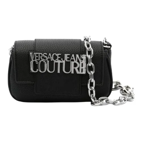 VERSACE JEANS COUTURE Полиэстер Сумка через плечо Женская Черная