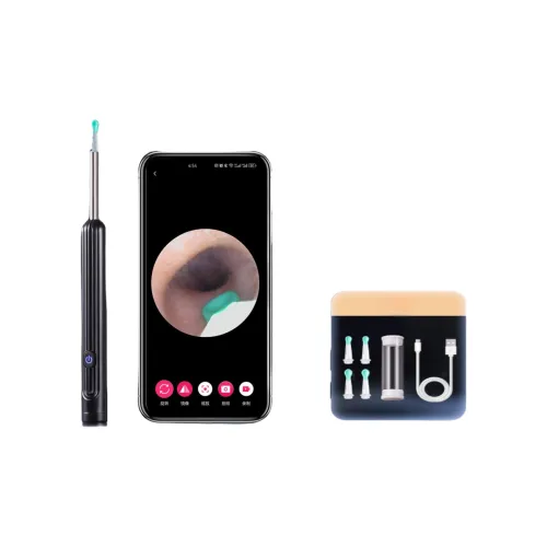 RIMEI Видимый Ухо Ложка с Высококачественным Инструментом для Чистки Ушей Otoscope для Ухода за Ушами Красота