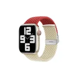 (Лось) Интегрированная пряжка, ткань вязаная, красный и звездный свет