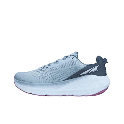 Altra Slip-resistant Abrasion-resistant Low-top Беговые кроссовки Женские Светло-синий Белый