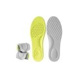 Зеленый Серый [2 упаковки] Антибактериальный и дезодорирующий | Влагоотводящий и дышащий