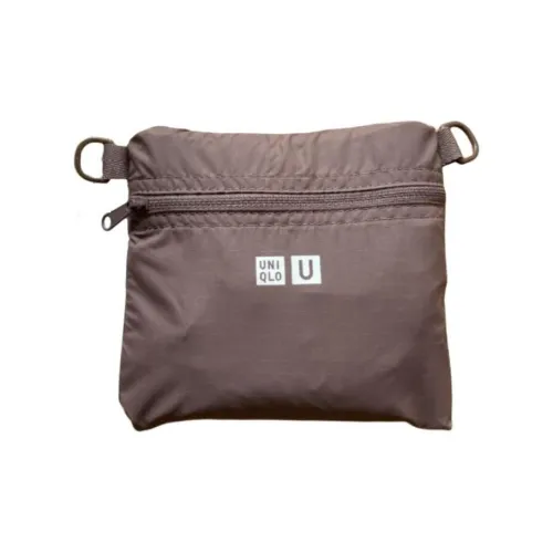 UNIQLO Полиэстер с Полиэстер Сумка Сумка через плечо Сумка через плечо Стандартная Мужская Светло-янтарная