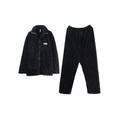 Dorame Черный Мужской Пижамный Комплект