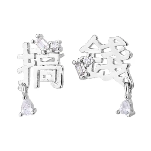 SHK Серьги-гвоздики Унисекс