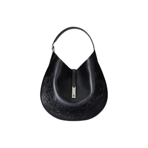 Polo Ralph Lauren Сумка через плечо из коровьей кожи большая женская черная