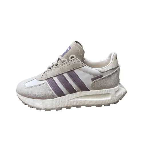 Adidas Originals Retropy E5 Slip-resistant Abrasion-resistant Low Top Casual Unisex Gray White Adidas Originals Retropy E5 Противоскользящий Устойчивый к истиранию Низкий Топ Повседневный Унисекс Серый Белый