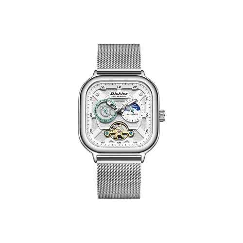 Dickies Механический Movement Унисекс Часы 48,5mm*42,5mm*13,5mm Черные