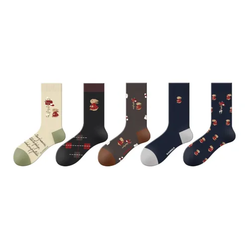 DJUNGLE Носки Crew Женские упаковка из 5 пар