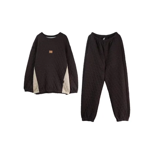 Dorame Pajama Комплект Мужской Темно-Кофейный