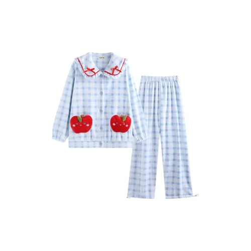 Wabi Town Пижамный комплект Женские Синий