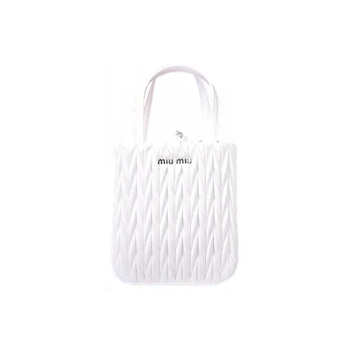 MIU MIU Кожа Сумка Женская Белая