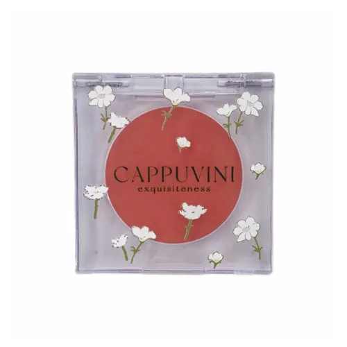 Cappuvini Цветочный MULTI Использование Румяна Грязь Помады глянцевый Легко смешивается Естественный Длинный Срок хранения