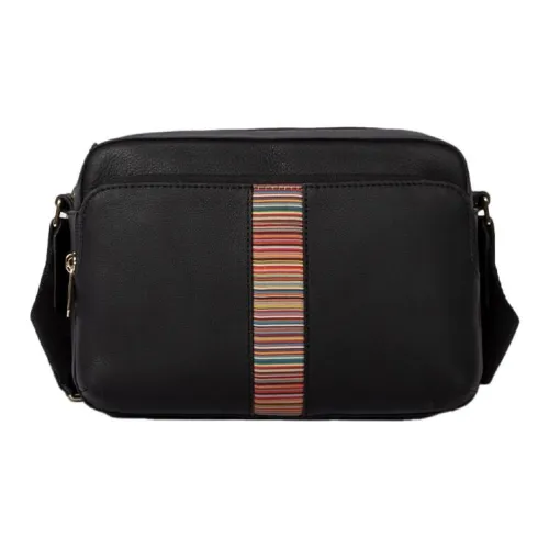 Paul Smith Телячья кожа Сумка через плечо Мужская Черная