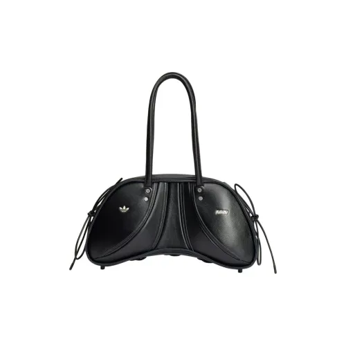Adidas Originals AVAVAV Collaboration Коровья кожа Сумка Стандартная Женская Черная