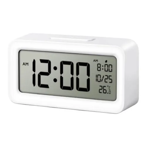Deli Солнечный механизм Students Электронный будильник Unisex