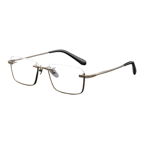 PSACSS Титан Квадрат Рамка для очков без диоптрий Унисекс