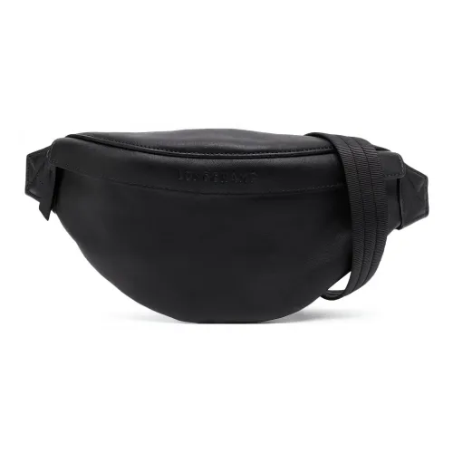 LONGCHAMP Сумка через плечо из коровьей кожи поясная сумка сумка среднего размера женская черная