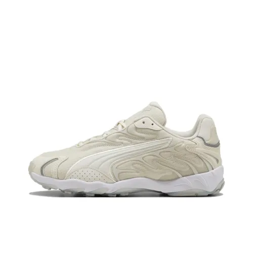 PUMA Inhale Беговые кроссовки Низкий топ Серый Белый Унисекс