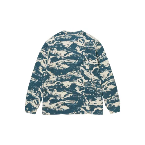 Supreme Hysteric Glamour Collaboration Синяя/Бирюзовая Унисекс Футболка