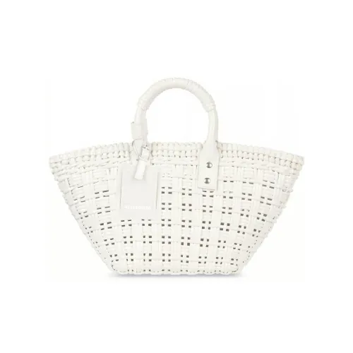 Balenciaga Телячья кожа Одно плечо Ручная сумка Сумка через плечо Экстра малый Женская Белая