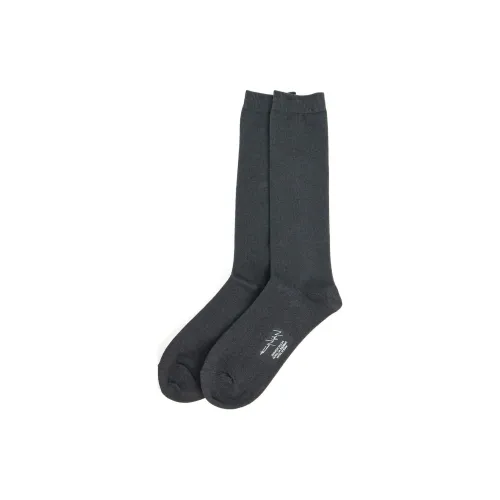 Yohji Yamamoto Charcoal Unisex MID Shin Stockings