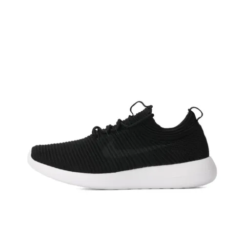 Nike Roshe Two Slip-Resistant Abrasion-Resistant Low Top Casual Running Shoes Women's Black Найк Розе Ту Слип-Резистент Абразион-Резистент Низкий Топ Повседневные Беговые Кроссовки Женские Черные