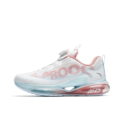 Antakids Rebound And Breathable Low Top Детские Беговые Кроссовки Anta Белый Холодное Сердце Синий Телесно-Розовый Подростки