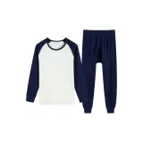 2142 Белый и темно-синий