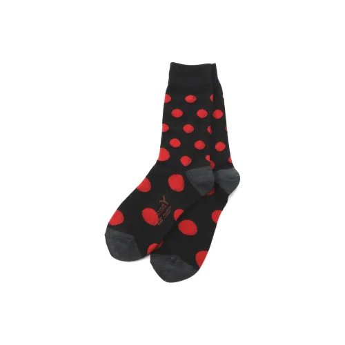 Yohji Yamamoto 1 пачка Красный Унисекс MID Носки до икры